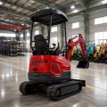 2Ton Red Canopy Crawler حفار صغير