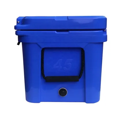 High Performance 45QT Plastic Rotomolded Ice Cream Esky Trolley Beer Bottle Ice Cooler Box