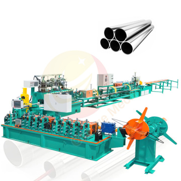 ORME High Frequency Stainless Steel Rectangular Flexible Exhaust Pipe Making Machine