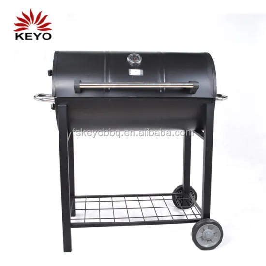 china oil drum brazil barrel smoker grill large trolley heavy duty charcoal bbq grill