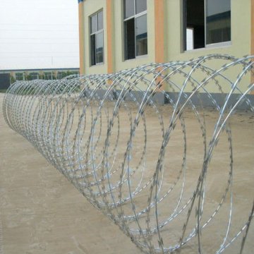 galvanizedd concertina razor wire