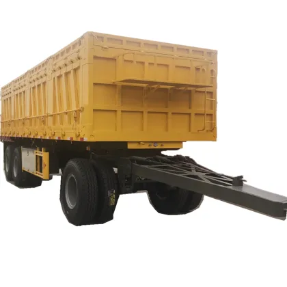 Turntable Full Trailer With Full Link Manufacturer