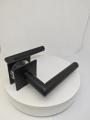 Hitam Black Powder Square Square Rose Magnet System Handle