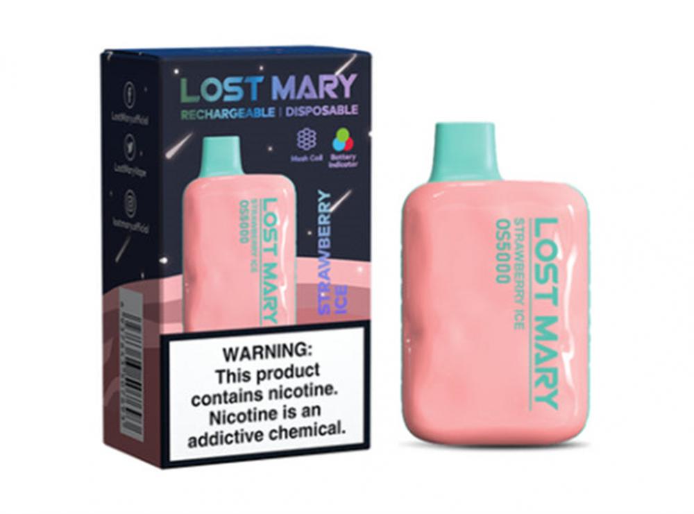 Hot Sale!!! Portable Disposable Lost Mary With 5000Puffs