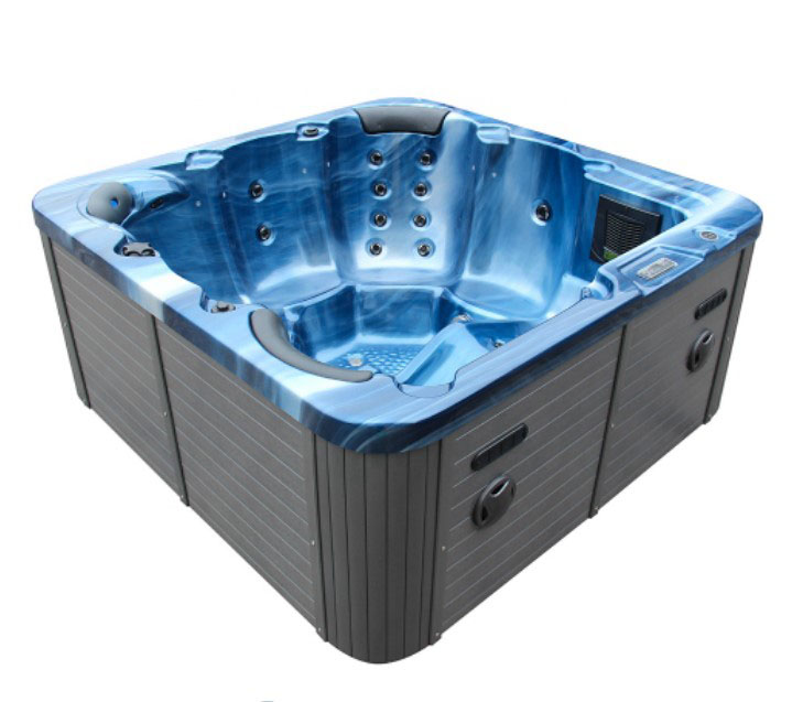 Hydro massage spa 6 person balboa hot tub