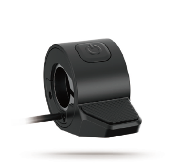 Wuxing 366ZX Ebike 5V Hall Sensor Thumb Brake Throttle with Power Button