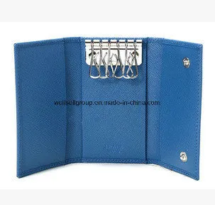 Custom PU Leather or Genuine Leather Keycase/Key Bag