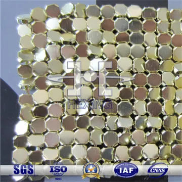 AL Material Decorative Metal Sequin Fabric