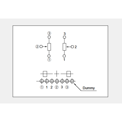 RK14K Series Rotating potentiometer