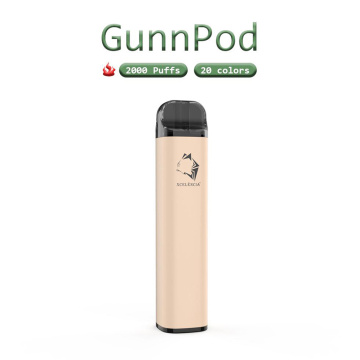 Fruit Flavors Gunnpod Vape Disposable E Cigarette