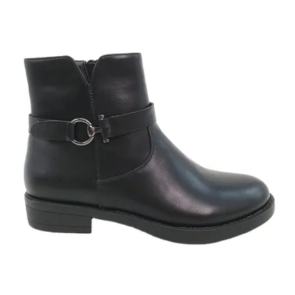 Durable Chelsea Boots: Fashion Flat Ankle Short Boots for Women