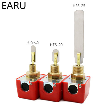 Paddle Water Pump Flow Sensor Switch Water Flow Switch HFS-25 HFS-20 HFS-15 NPT 1