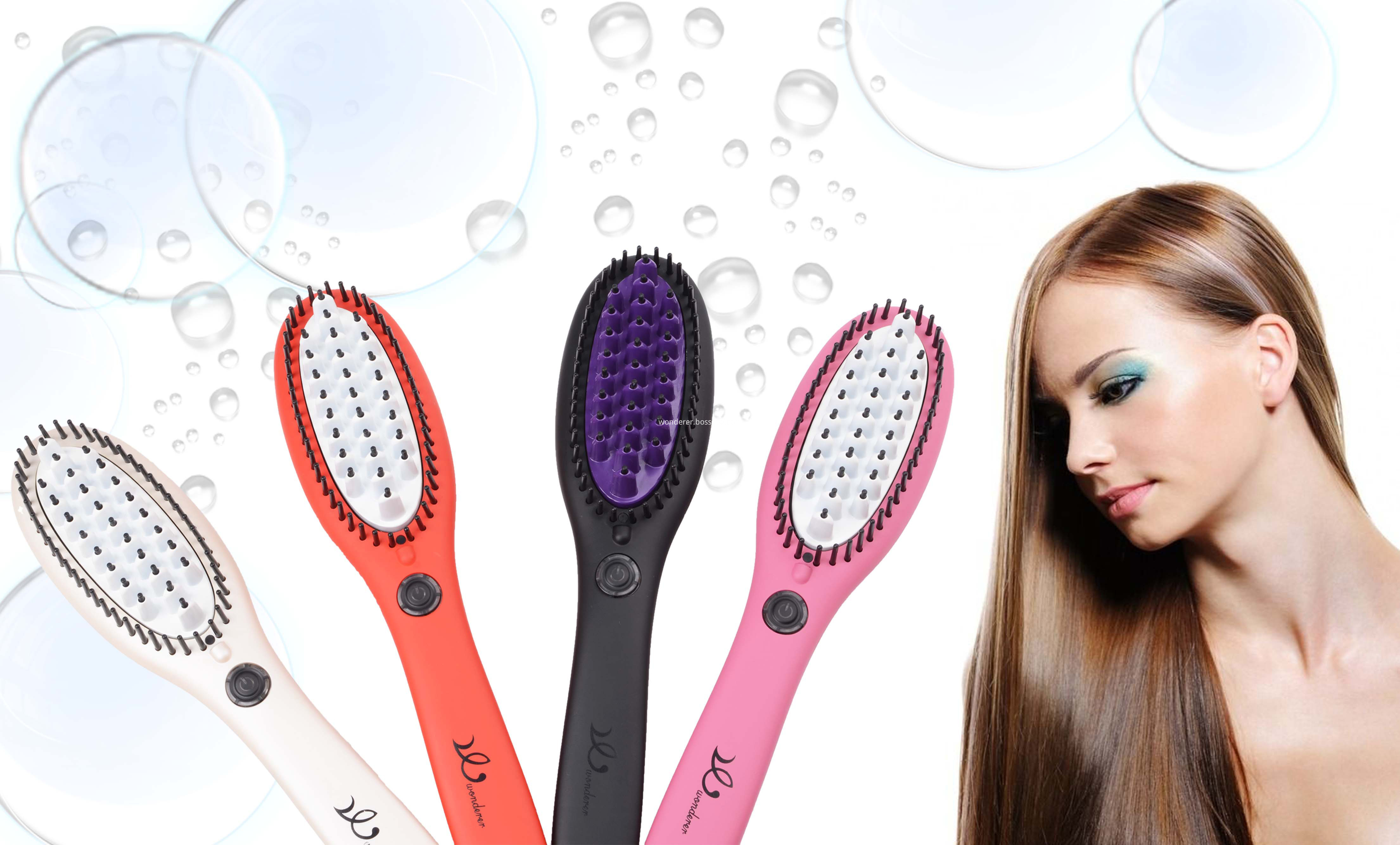 Hair Straightening Ionic Brush