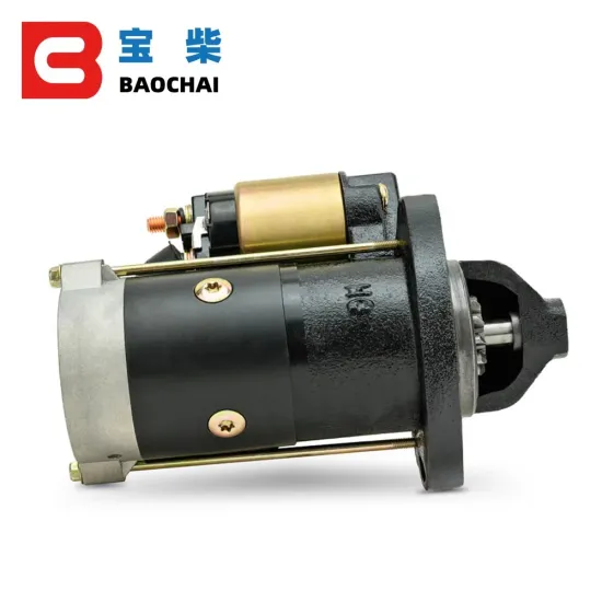 12V Starter Motor Engine QDJ1257A for 198 1100 11 Teeth 1.6 KW Generator Spare Parts