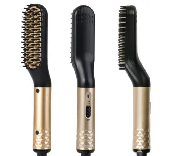 Amazon Buyer Popular Men Quick Straightener Beard Hair