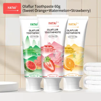 Natural Teeth Whitening Anti-Cavity Children Toothpaste