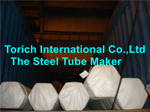 Steel Tube Container Packing