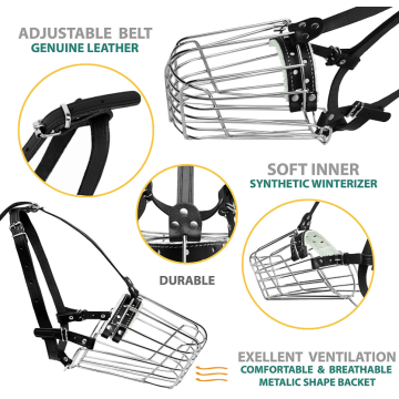 Reinforced Cage-Muzzle for Large Dogs