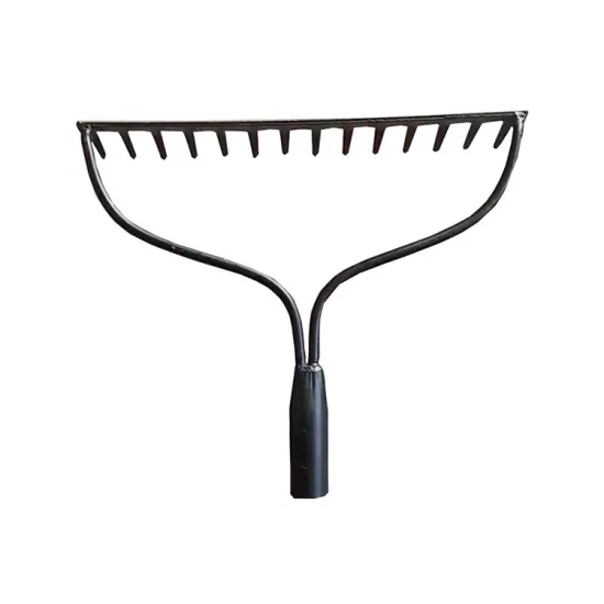 Hot Sales Lightweight Professional Garden Metal Rake for Grass and Sand