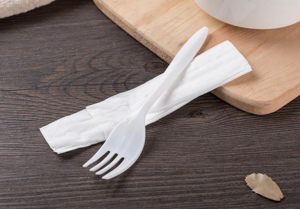 Napkin and Fork Set