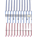 0,5 mm dünnes Streifenhemd