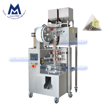 Triangle Pyramid Tea Bag Packing Machine with Thread Filling
