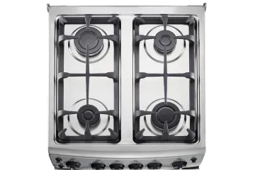 4 Burner Stainless Steel Gas Oven Range