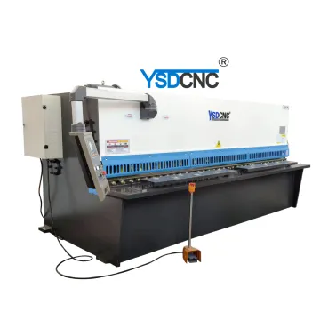 Qc12y25*3200 Sheet Metal Cutting Swing Beam Hydraulic Shearing Machine