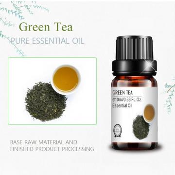 private label custom logo cosmetic grade green tea oil aroma