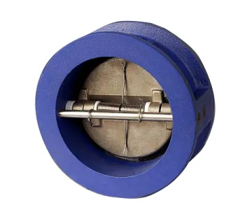 Butterfly check valve is lightweight