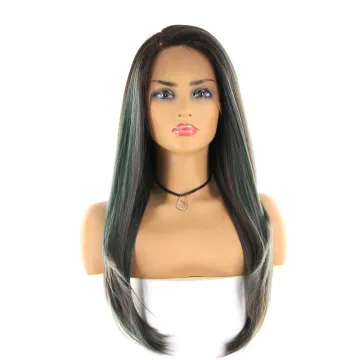 x-tress new long Synthetic Lace Front Wig With Baby Hair straight hair Wigs Glueless Heat Resistant Fiber Wigs For Women