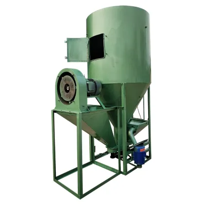 Vertical TMR Feed Mixer for Farmland Drum Poultry Animal Feed Mill