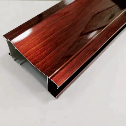 Custom Made Wardrobe Sliding Door Frame Aluminum Profile