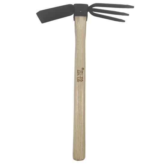 Hand-held Small Digging Rake Fork Hoe Tools for Gardening