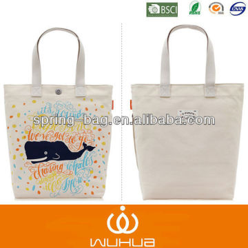 waterproof beach shark printing women tote handbag