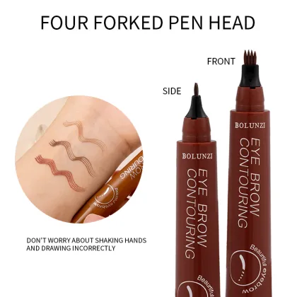 Wholesale Waterproof Fork Tip Eyebrow Tattoo Pencil