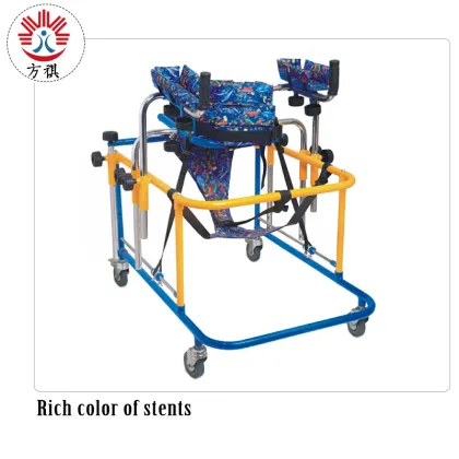 Height Adjustable Aluminum Foldable Children Walker Rollator