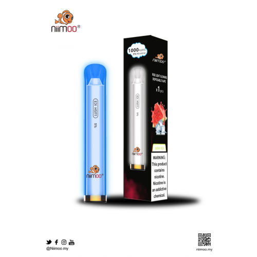 Disposable Stick Pod Vape Kit RGB Full Body Lighting Disposable 550 Vape Pod Supplier