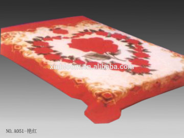 domesitc blanket,hotel's blanket, good designs for the logo, that is for the bed and room