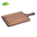 Paddle Acacia Wood Steak Board with Juice Groove