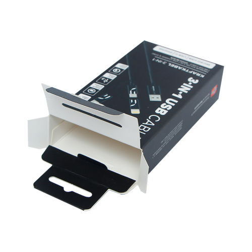 custom retail TYPE-C data cable packaging hanger box