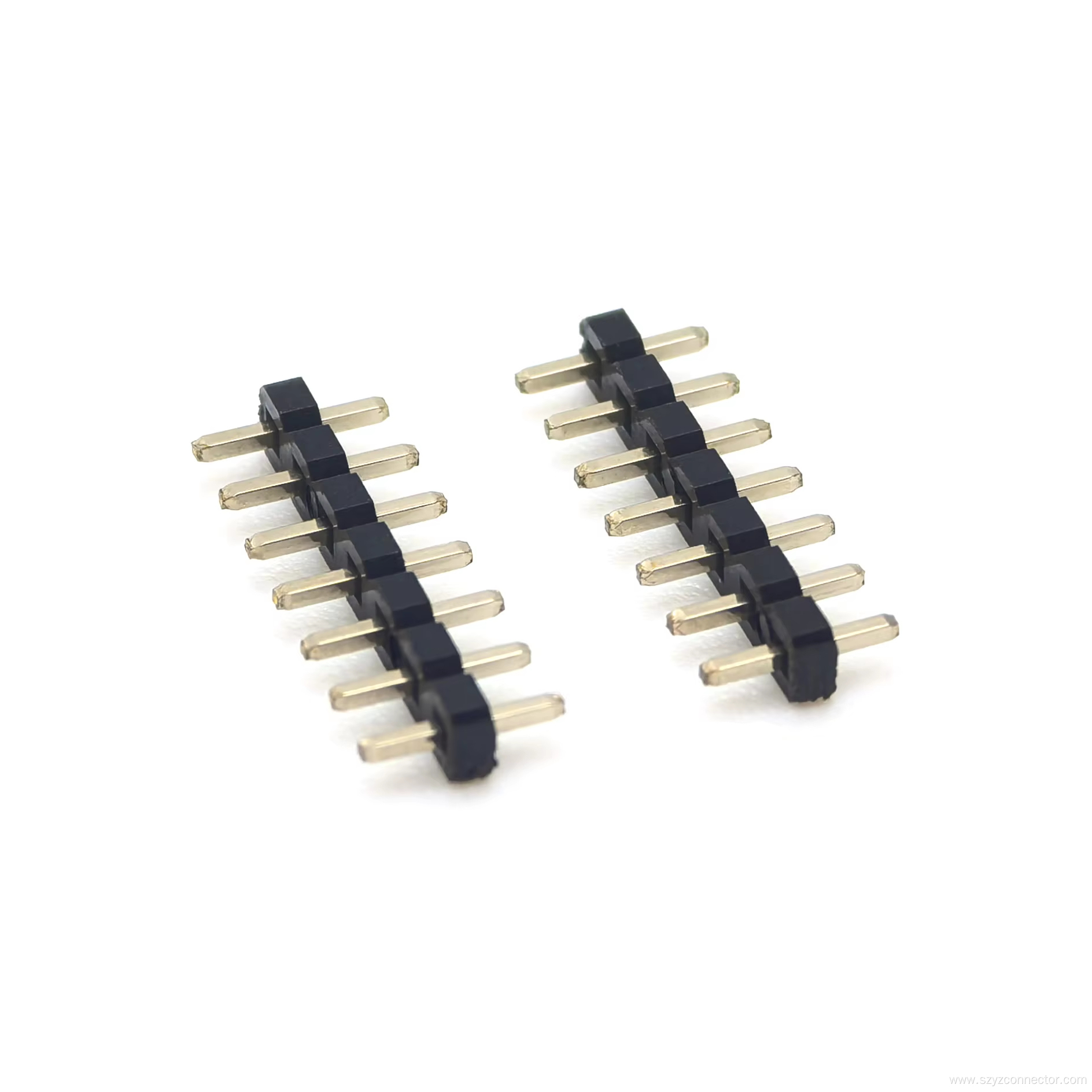 2.0mm Pitch Pin header Connector Single Row Straight 1*7P