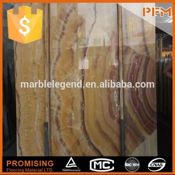 wall and floor used onyx stone basin