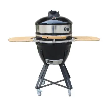 Professional Auplex BBQ Smoker and Kamado Ceramic Grill for Outdoor Garden Parties and Pizza Oven Use