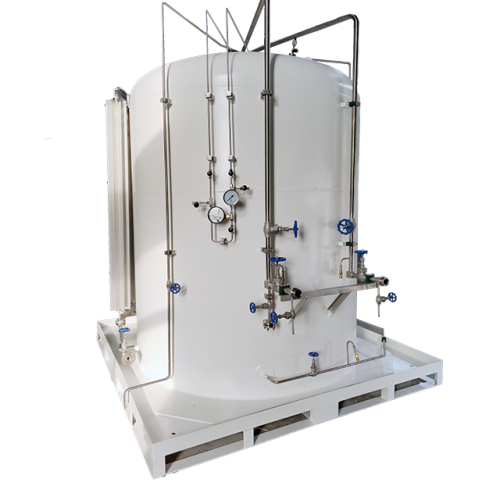Réservoir de stockage liquide cryogénique à 5M3 Micro en vrac