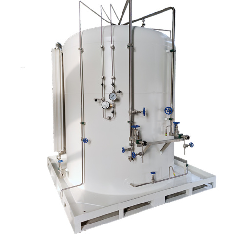 High Pressure 5m3 Liquid Oxygen Micro Bulk Tank