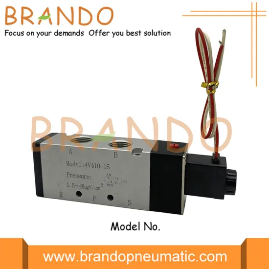5/2 Way 4V410-15 1/2'' Pneumatic Air Control Valve