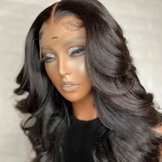 Yeswigs Body Wave Raw Brazilian Virgin Human Hair Transparent 360 Lace Frontal Wig Cheap Hd Full Lace Front Wig For Black Women