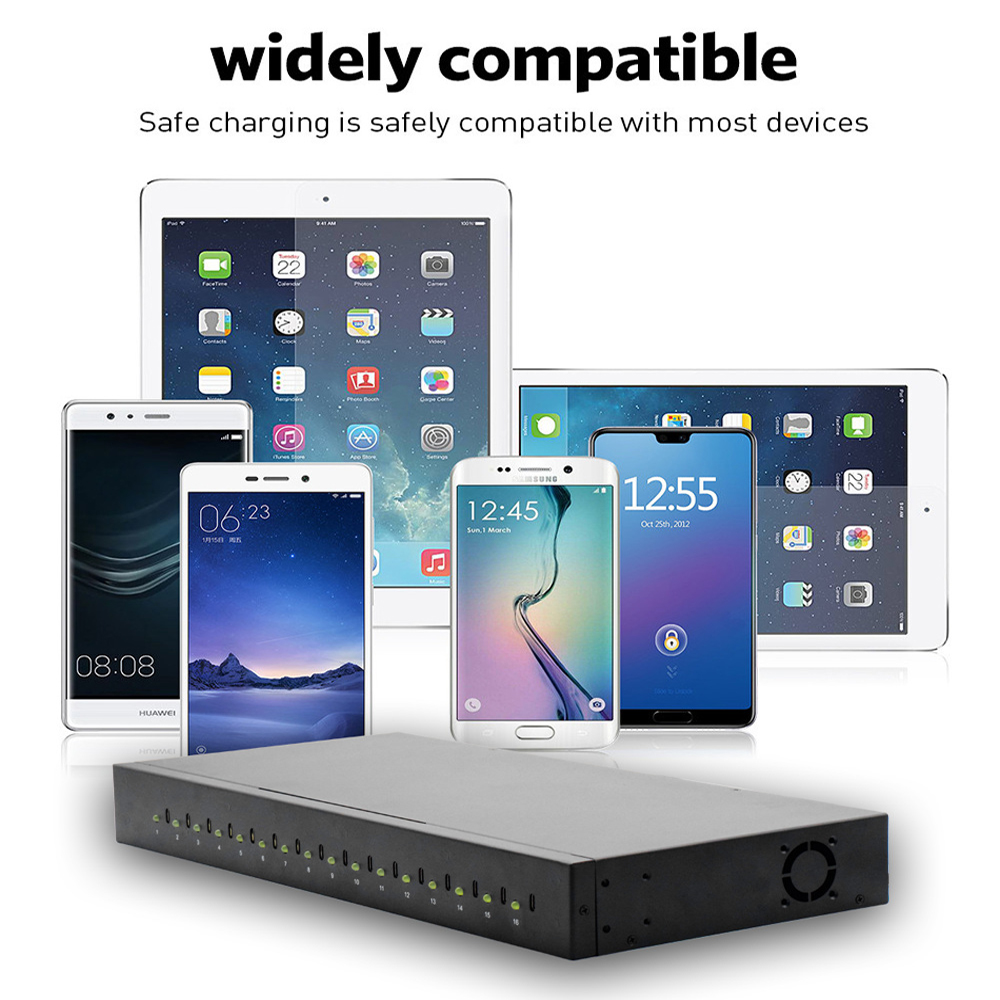 16 port type-c fast charger 16 port type-c fast charger
