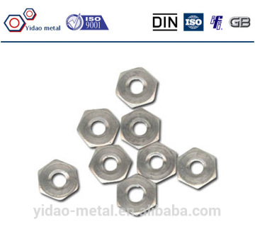 China Handan Yongnian high quality zinc plated DIN440 Hex Nut/Hex Thin Nut